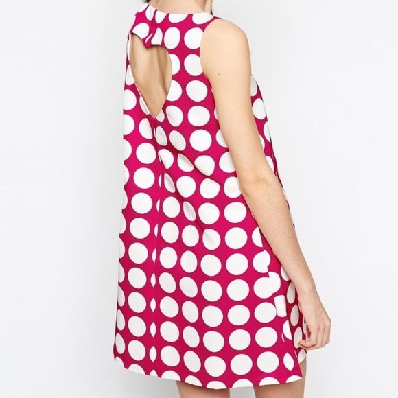 Love Moschino Dresses & Skirts - Love Moschino Polka Dot Sleeveless Dress